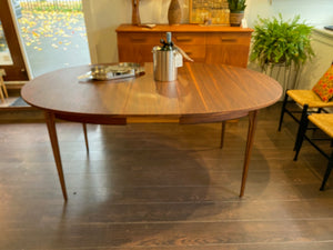 Vintage Walnut Dining Table