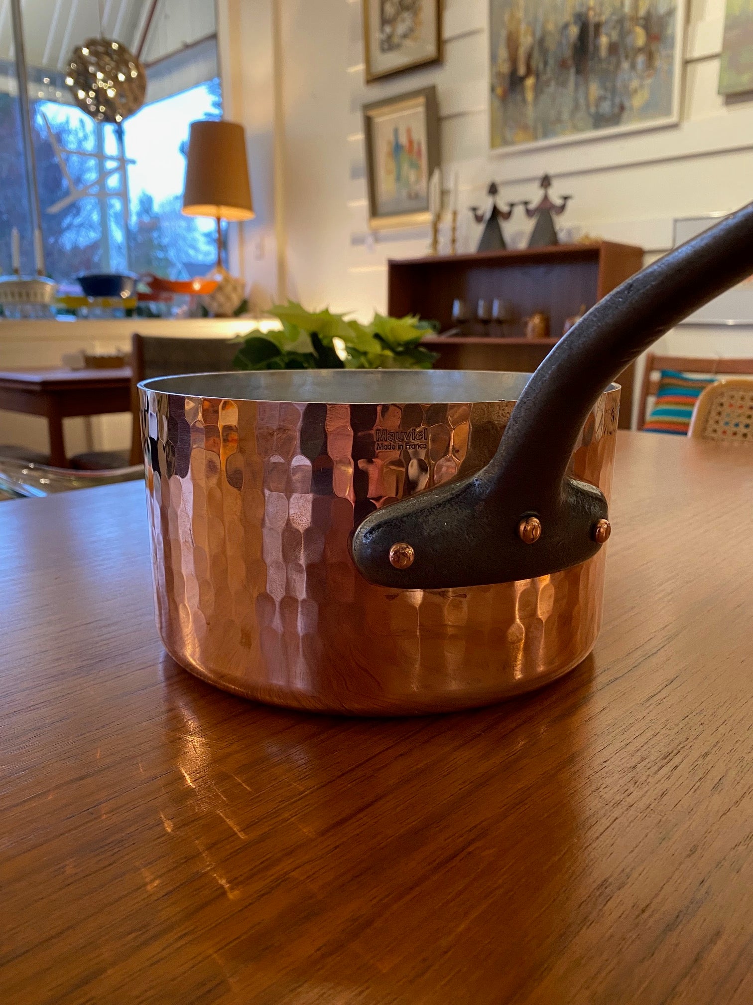 Small Mauviel Copper Saucepan