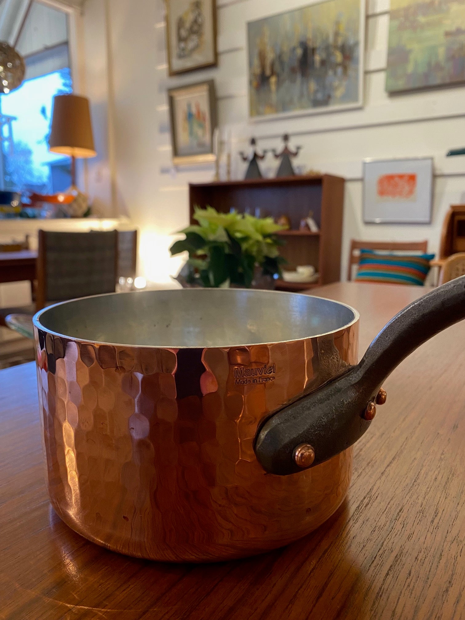 Small Mauviel Copper Saucepan